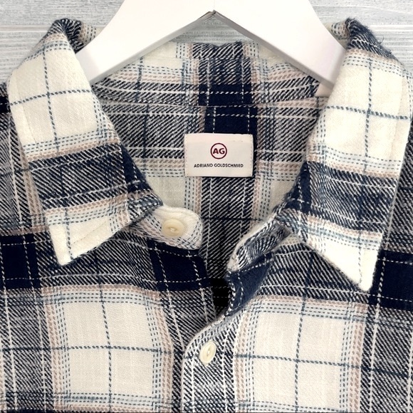 AG Adriano Goldschmied Men’s Colton Flannel Shirt - Picture 3 of 13